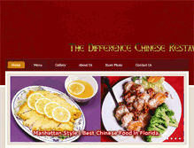 Tablet Screenshot of differencefood.com